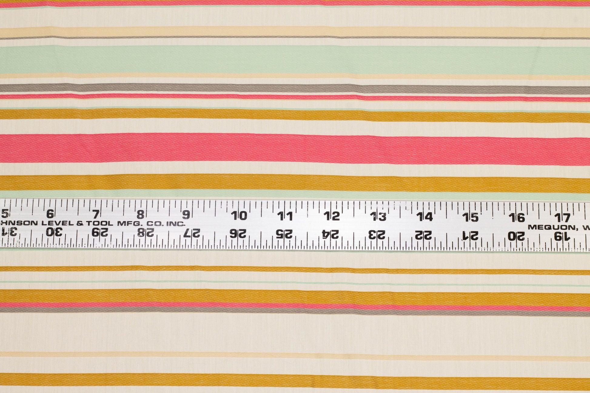 Multicolor Striped Italian Cotton Jacquard - Prime Fabrics