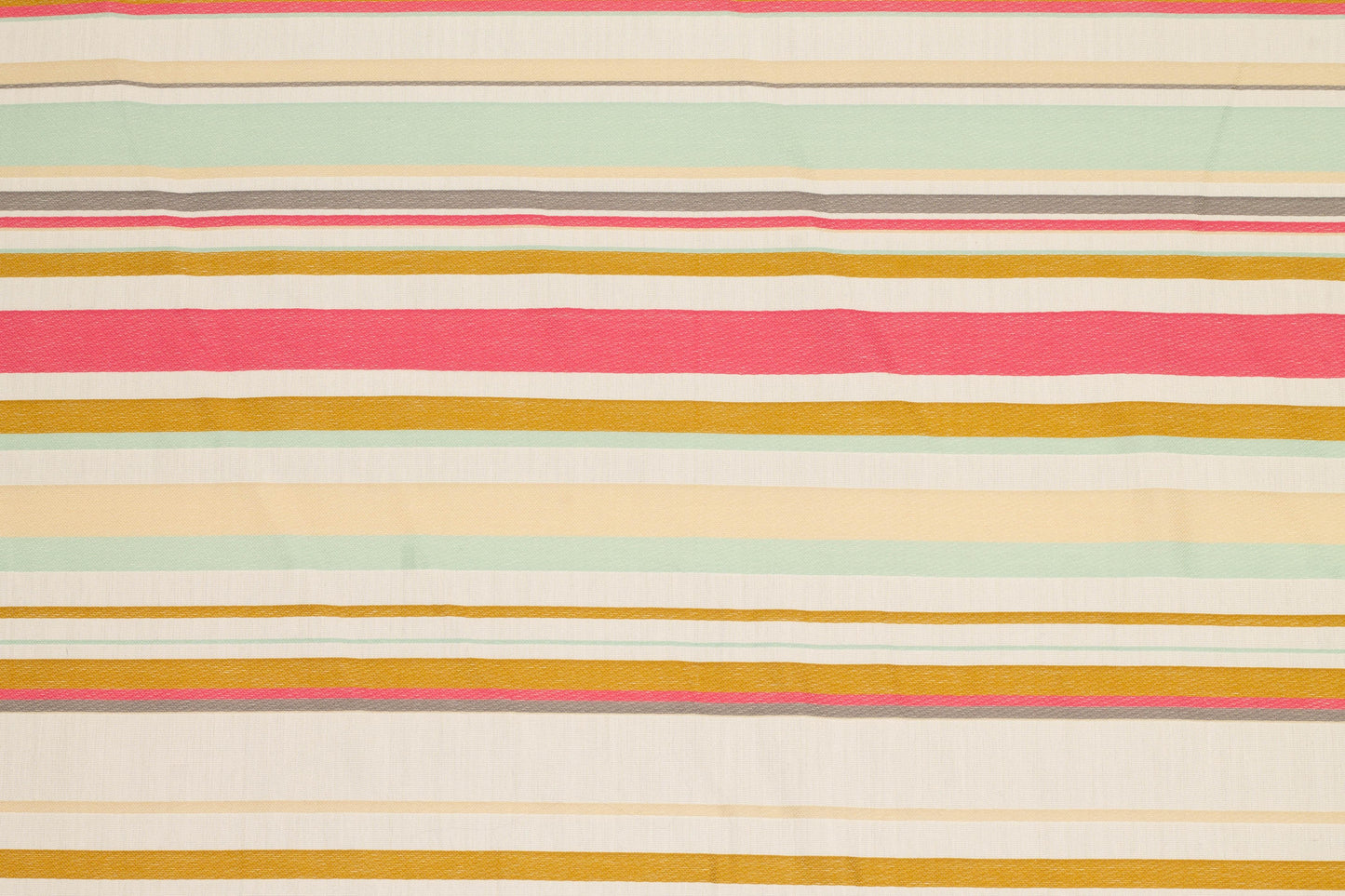 Multicolor Striped Italian Cotton Jacquard - Prime Fabrics