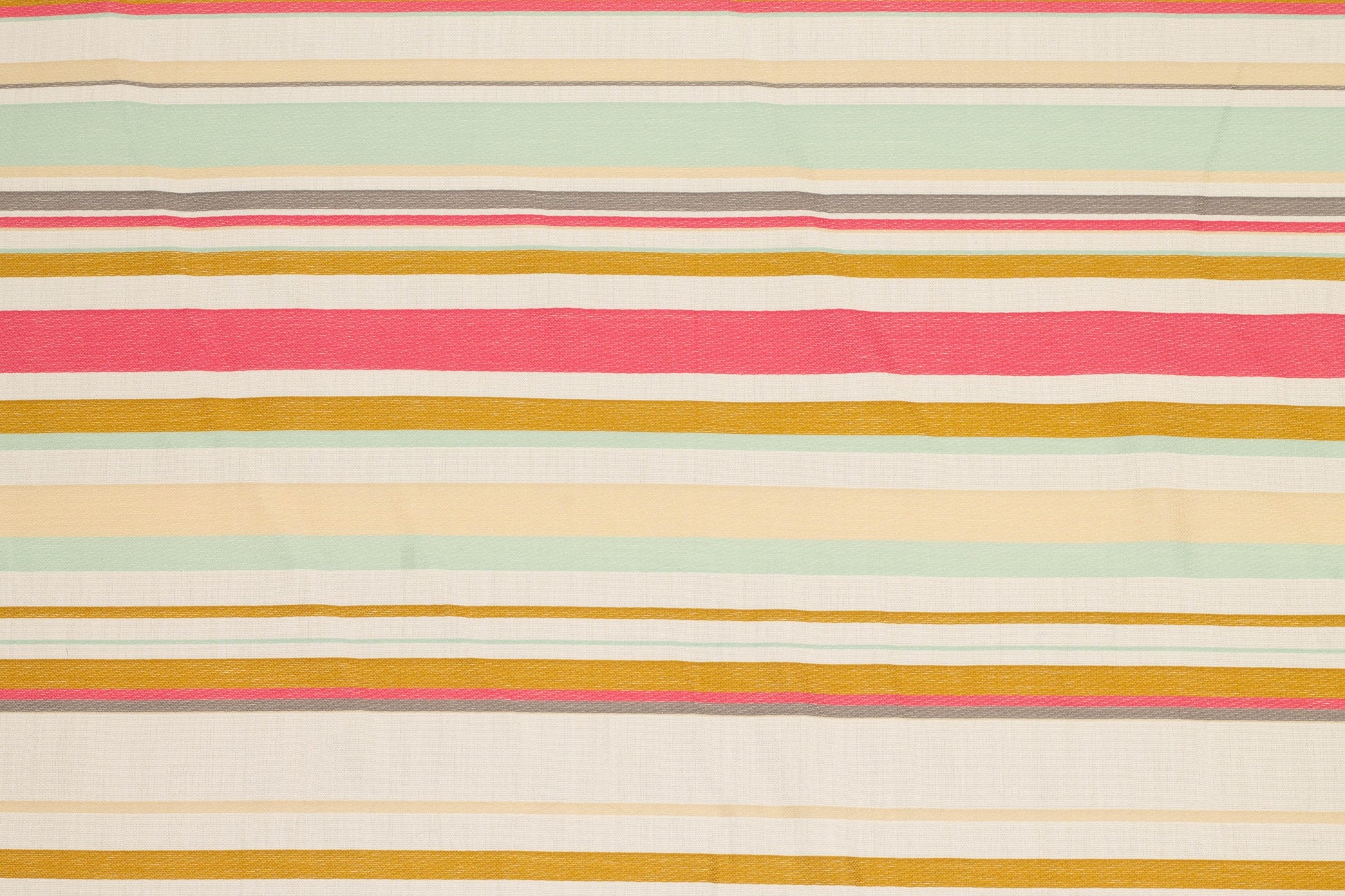 Multicolor Striped Italian Cotton Jacquard - Prime Fabrics