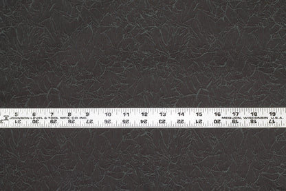 Dark Gray Abstract Cotton Brocade - Prime Fabrics