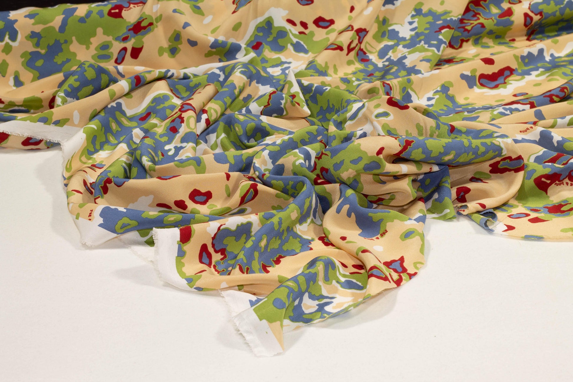 Rag & Bone - Multicolor Abstract Silk Crepe De Chine - Prime Fabrics