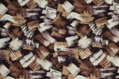 Abstract Double Faced Metallic Brocade - Prime Fabrics