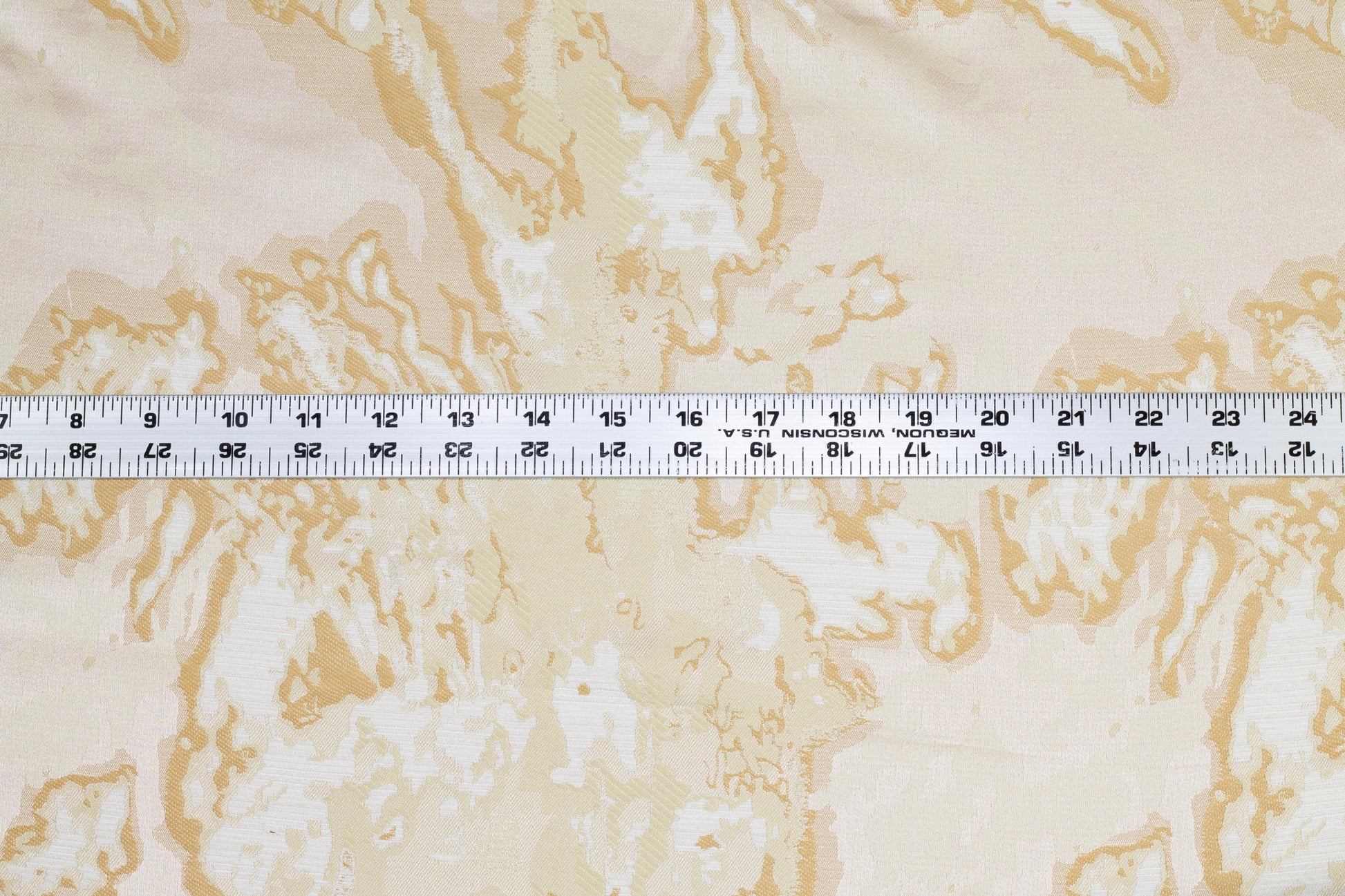 Champagne Gold Abstract Brocade - Prime Fabrics