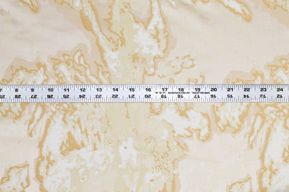 Champagne Gold Abstract Brocade - Prime Fabrics