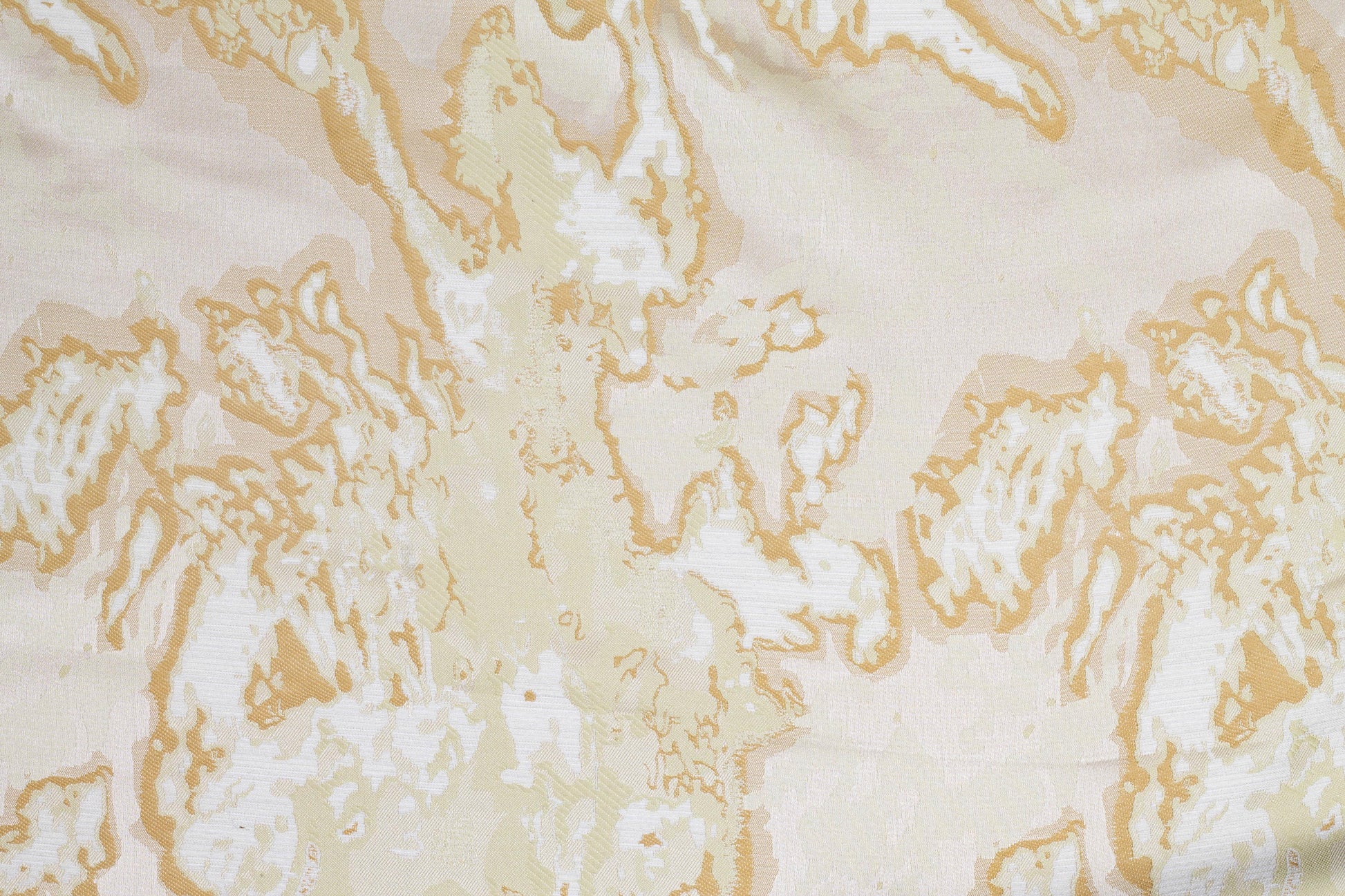Champagne Gold Abstract Brocade - Prime Fabrics