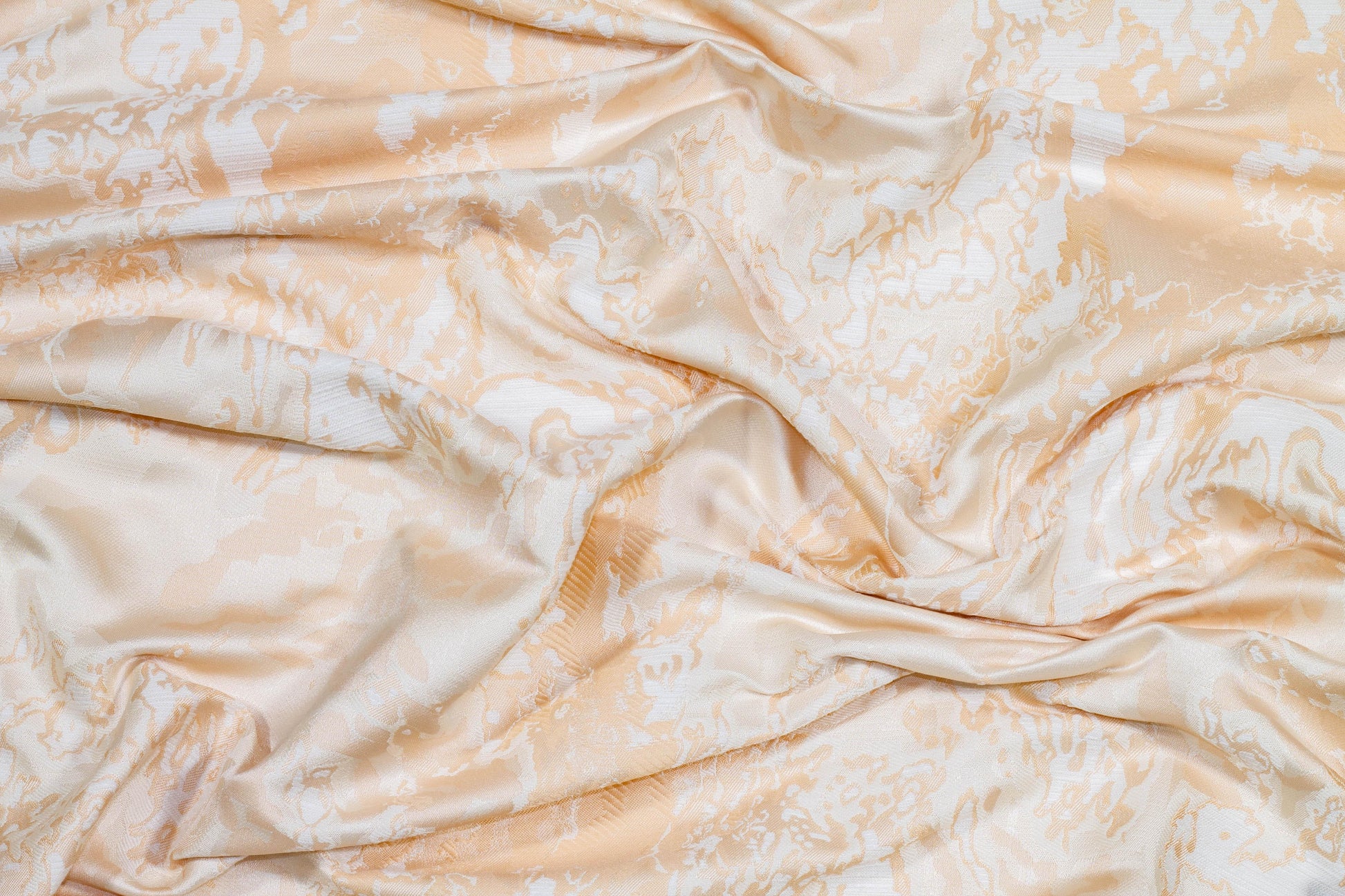 Light Peach Abstract Brocade - Prime Fabrics