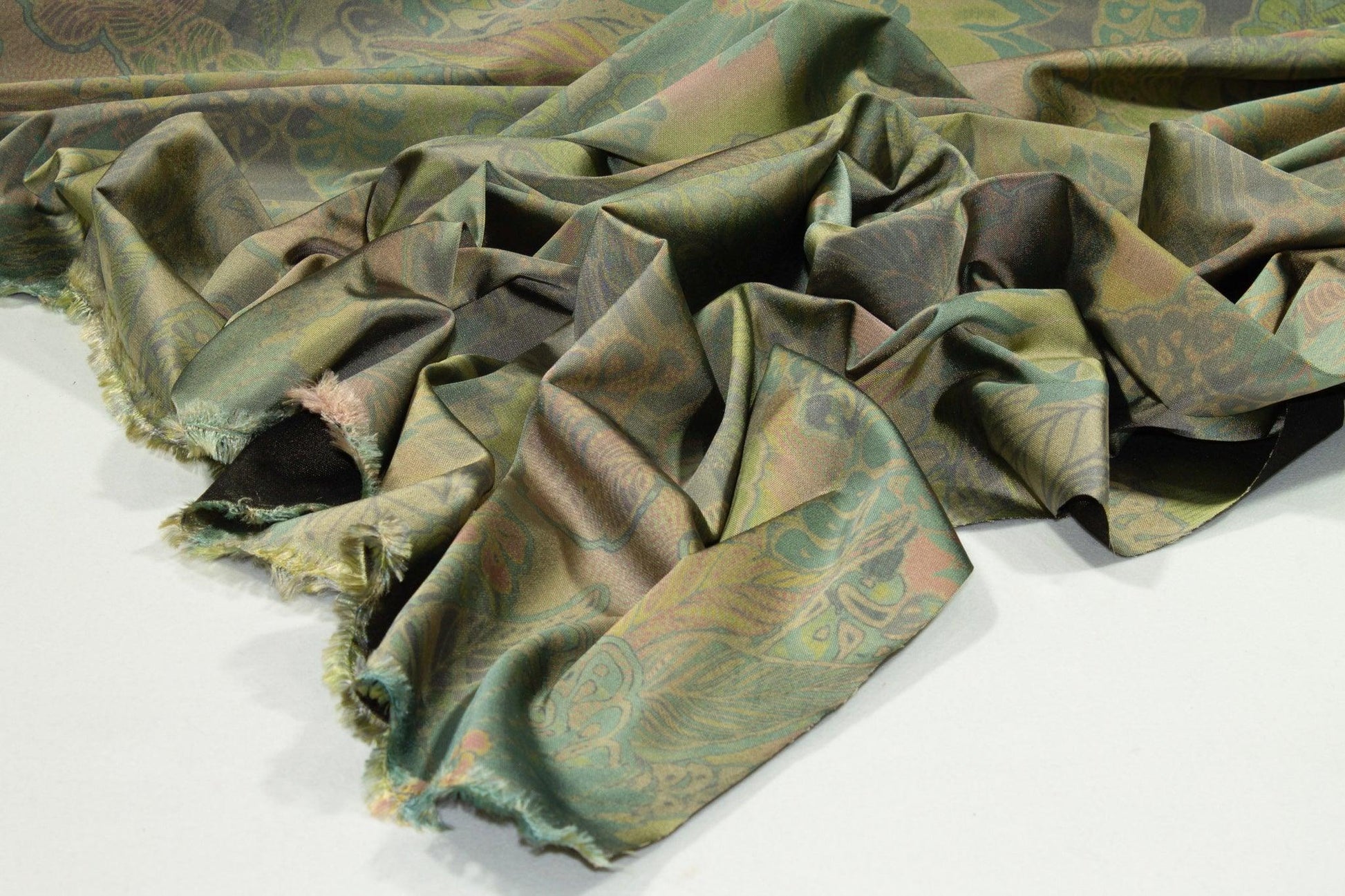 French Multicolor Floral Stretch Polyester - Prime Fabrics