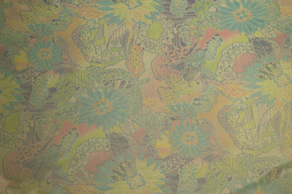 French Multicolor Floral Stretch Polyester - Prime Fabrics