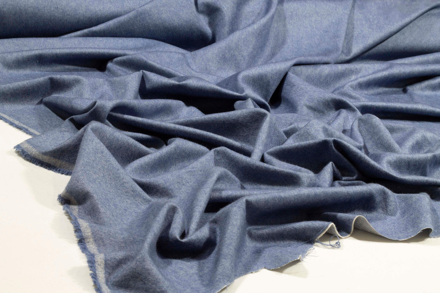 Sky Blue Italian Cashmere Wool Suiting - Prime Fabrics