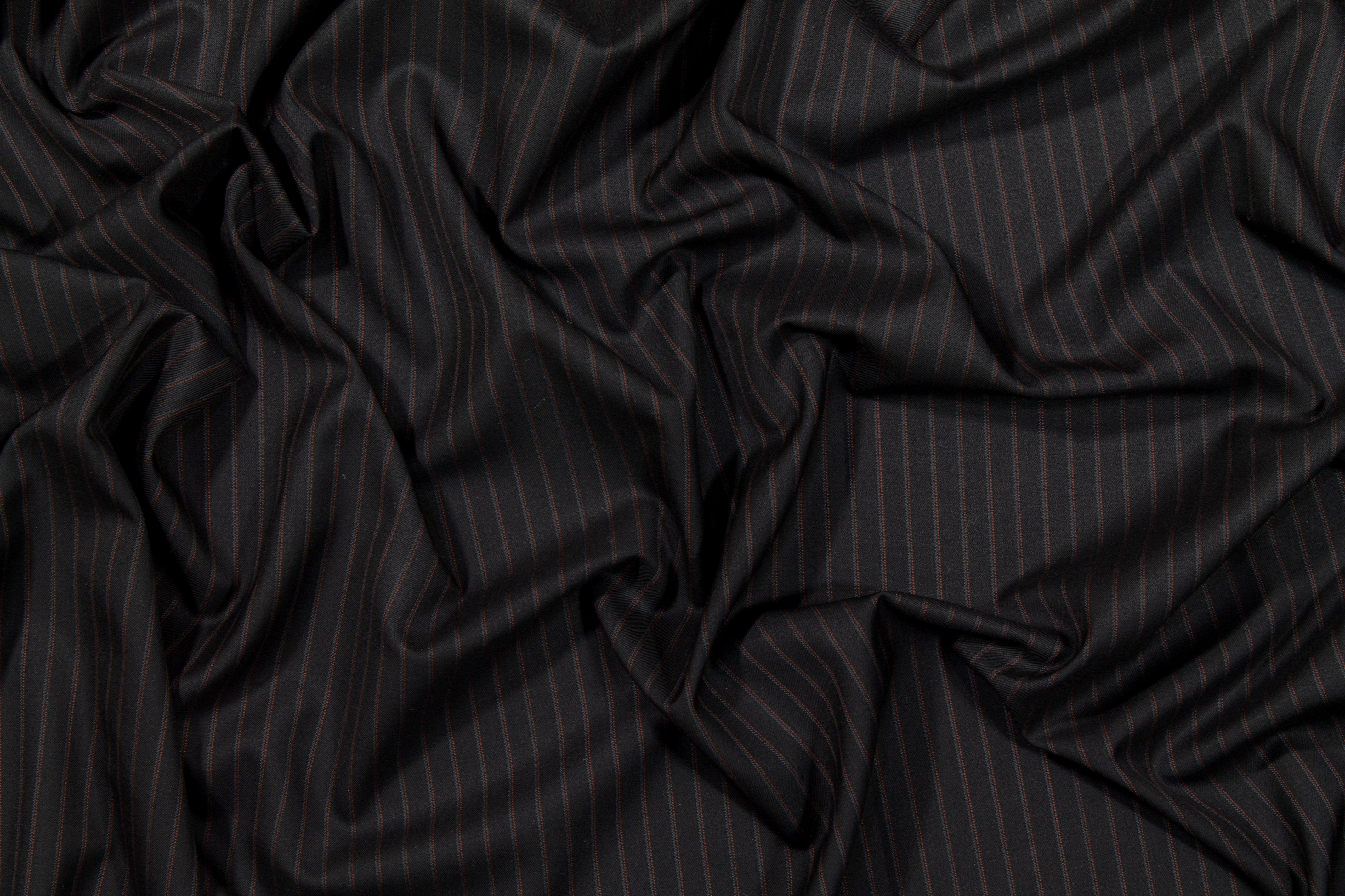 Pin Striped Super 180's Wool Made in Italy – Prime Fabrics