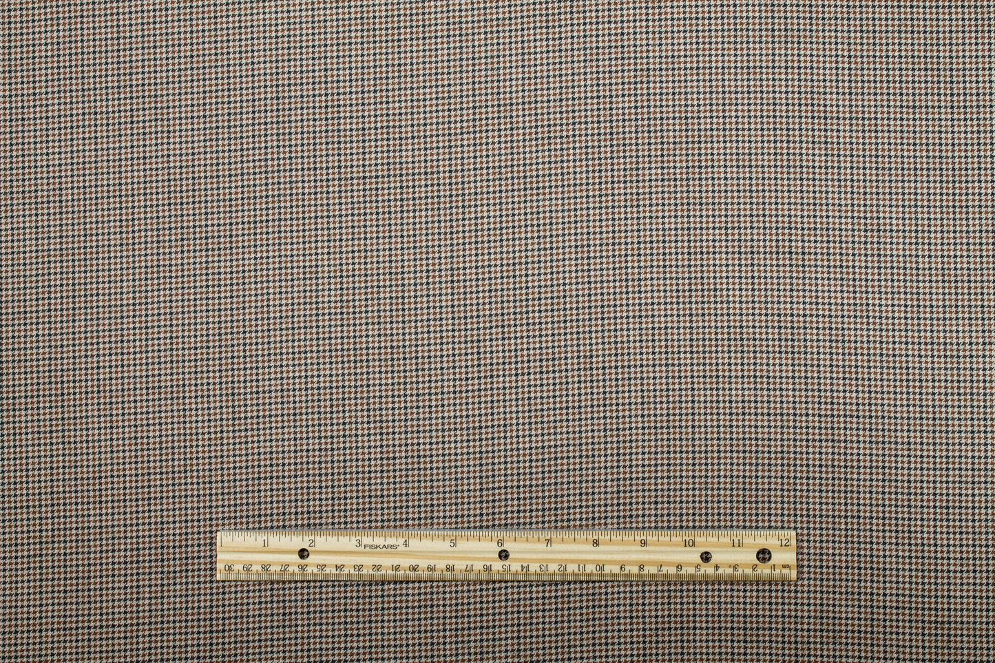 Double Faced Houndstooth and Herringbone Italian Wool Suiting - Prime Fabrics