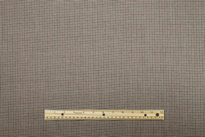 Double Faced Houndstooth and Herringbone Italian Wool Suiting - Prime Fabrics