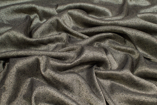 Metallic Italian Wool Twill - Prime Fabrics