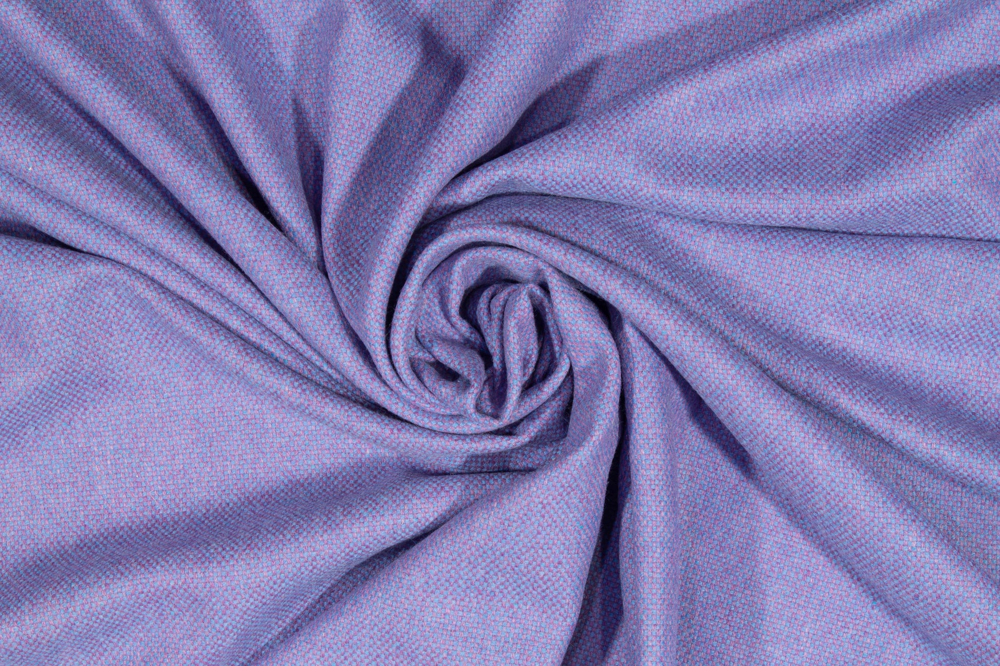 Purple and Blue Wool Coating - Prime Fabrics