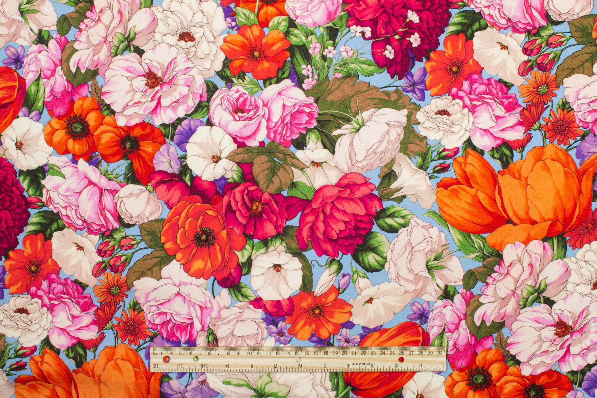 Emanuel Ungaro - Multicolor Floral Italian Silk and Wool - Prime Fabrics