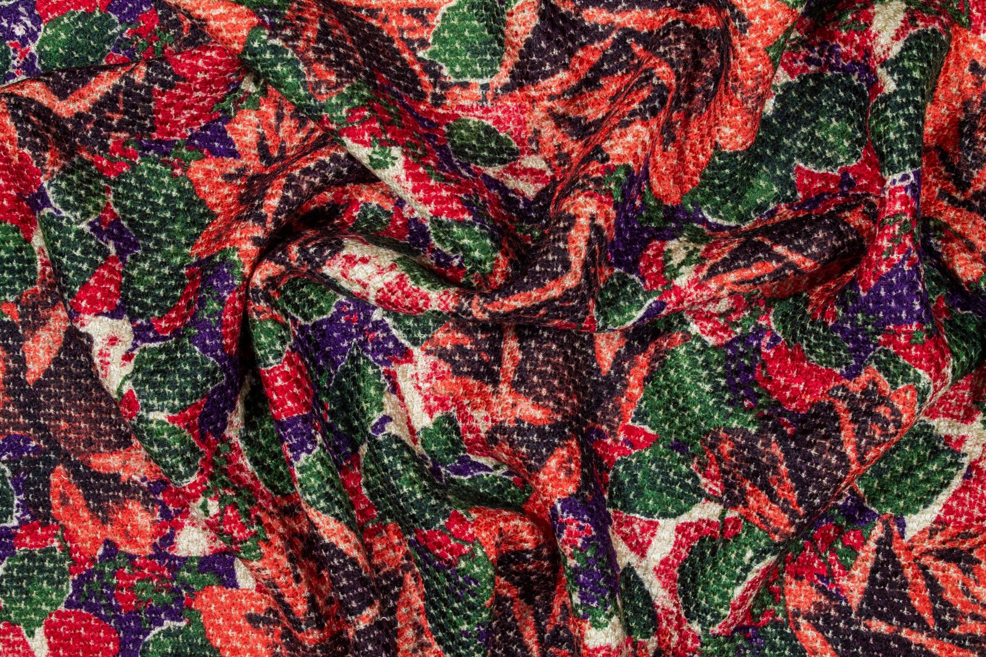 Multicolor Italian Wool Pique - Prime Fabrics