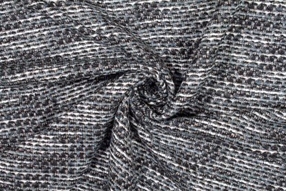 Cool Gray Italian Wool Tweed - Prime Fabrics