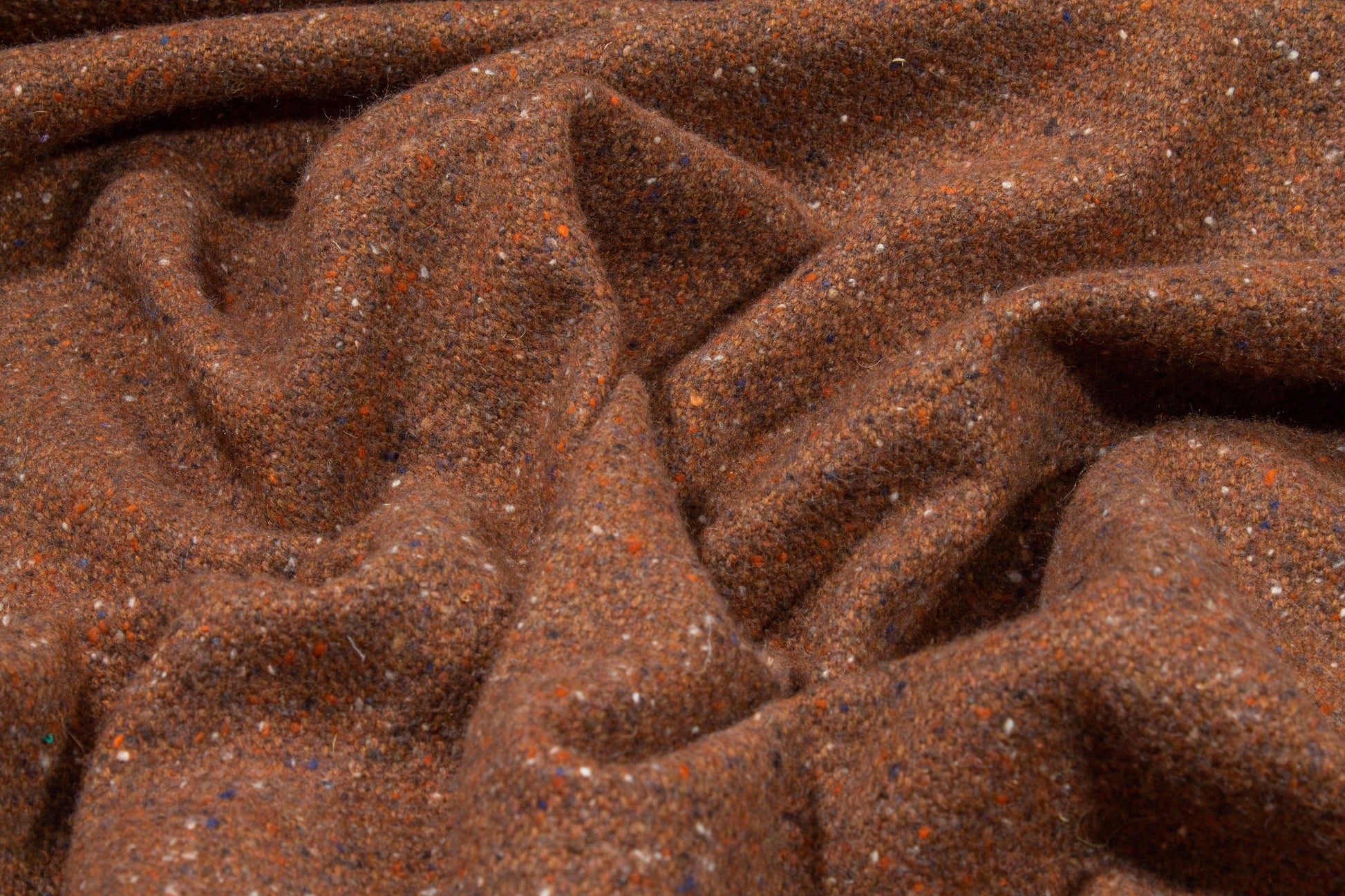Brown Italian Wool Coating - Prime Fabrics