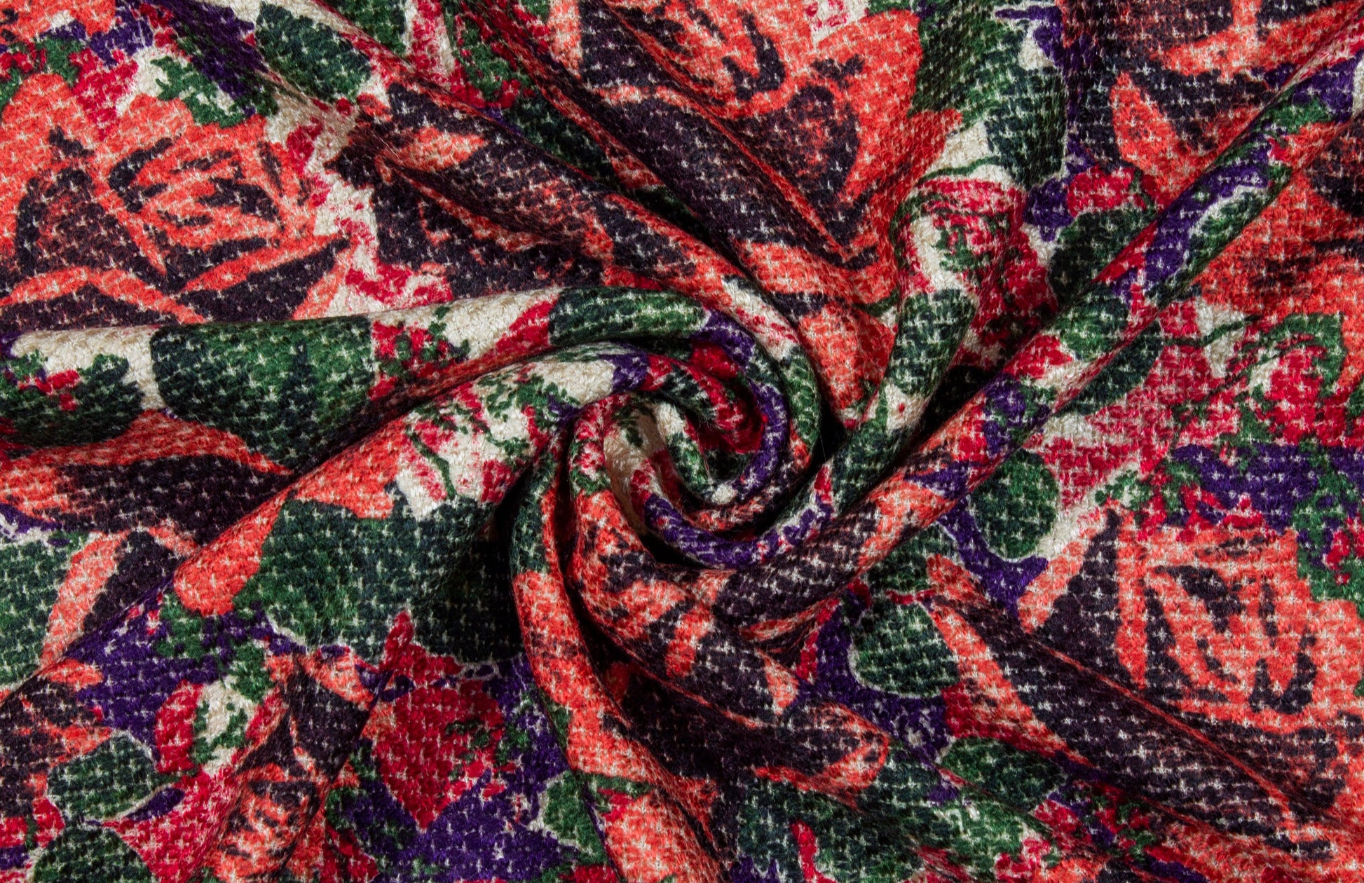 Multicolor Italian Wool Pique - Prime Fabrics