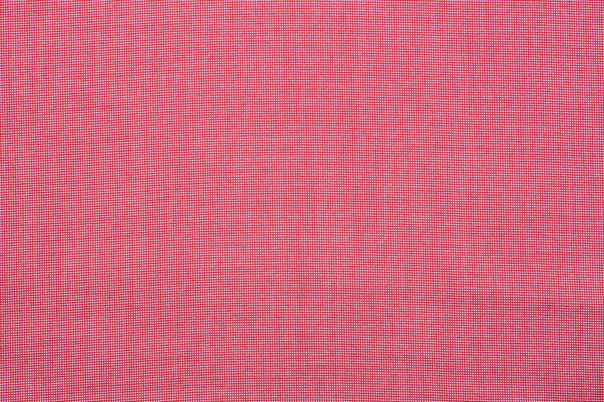Red and White Pin Dotted Double Faced Italian Wool - Prime Fabrics