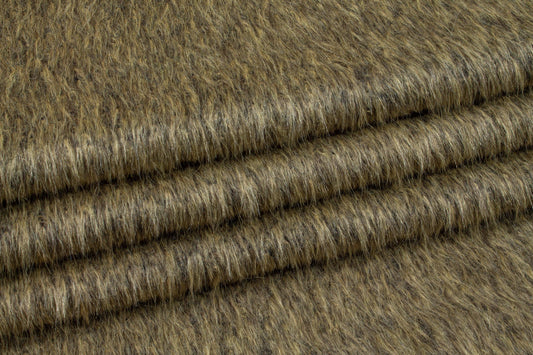 Long Hair Italian Wool Coating - Prime Fabrics