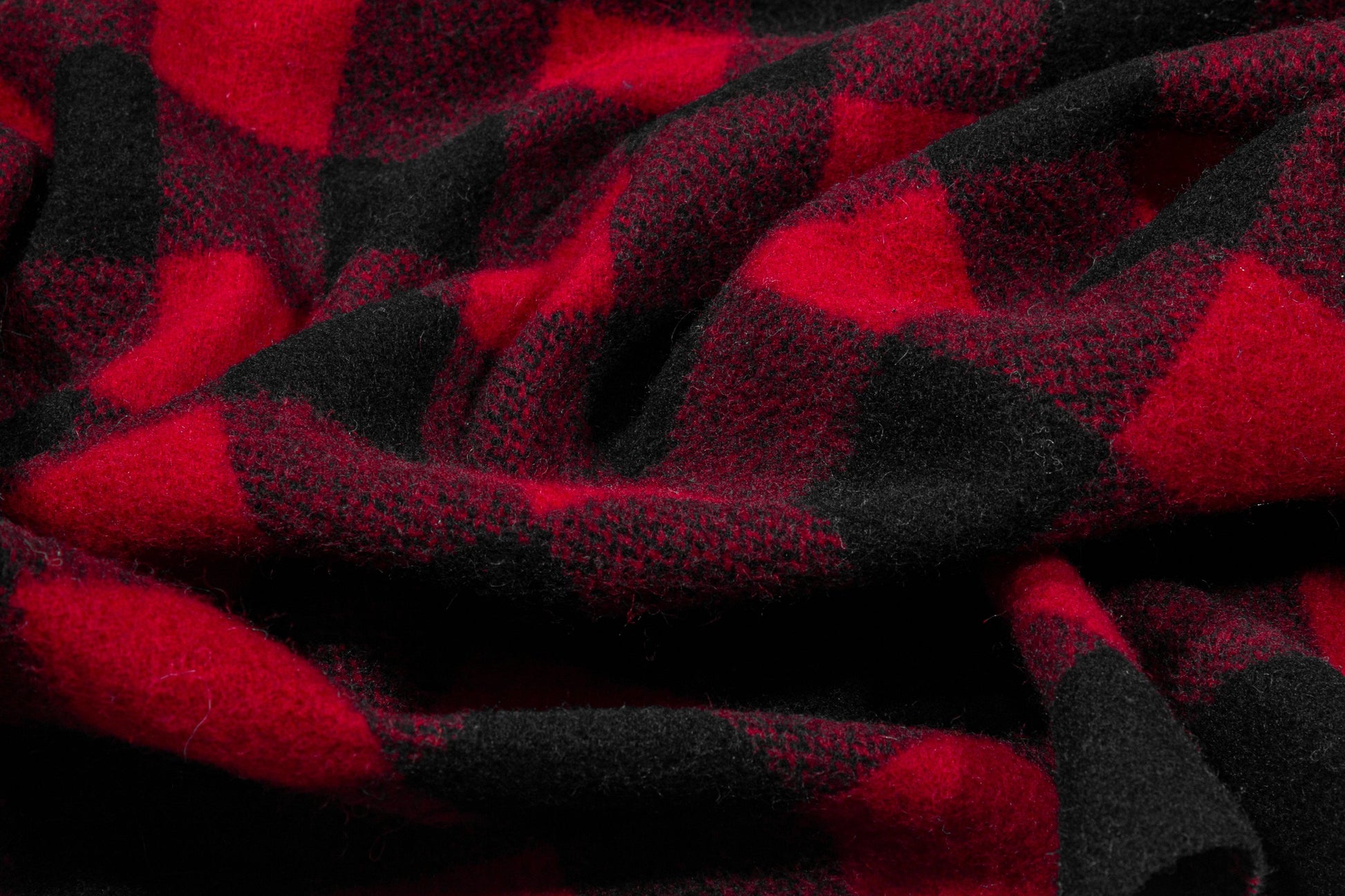 Lumberjack Plaid Fabric, Red and Black Pattern Tartan Fabric Print by the  Yard, Christmas Plaid Design -  Norway