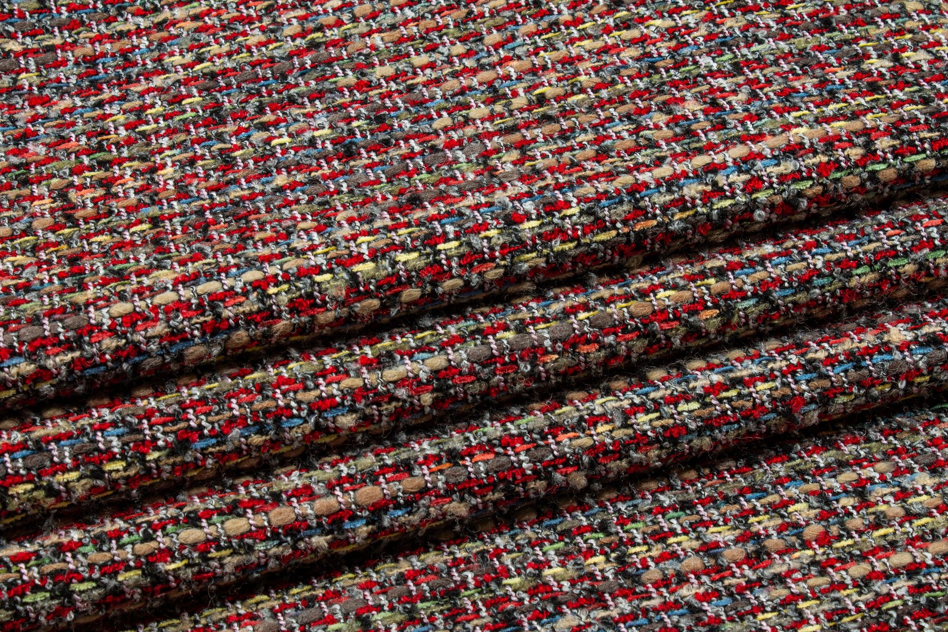 Multicolor Italian Wool Tweed - Prime Fabrics