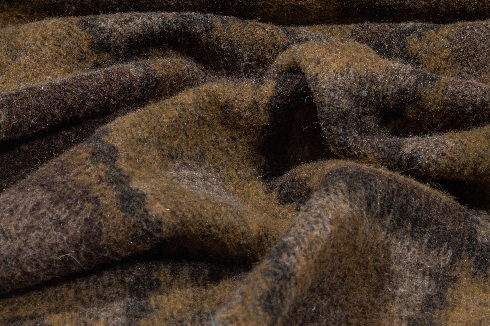 Brown Italian Wool Coating - Prime Fabrics