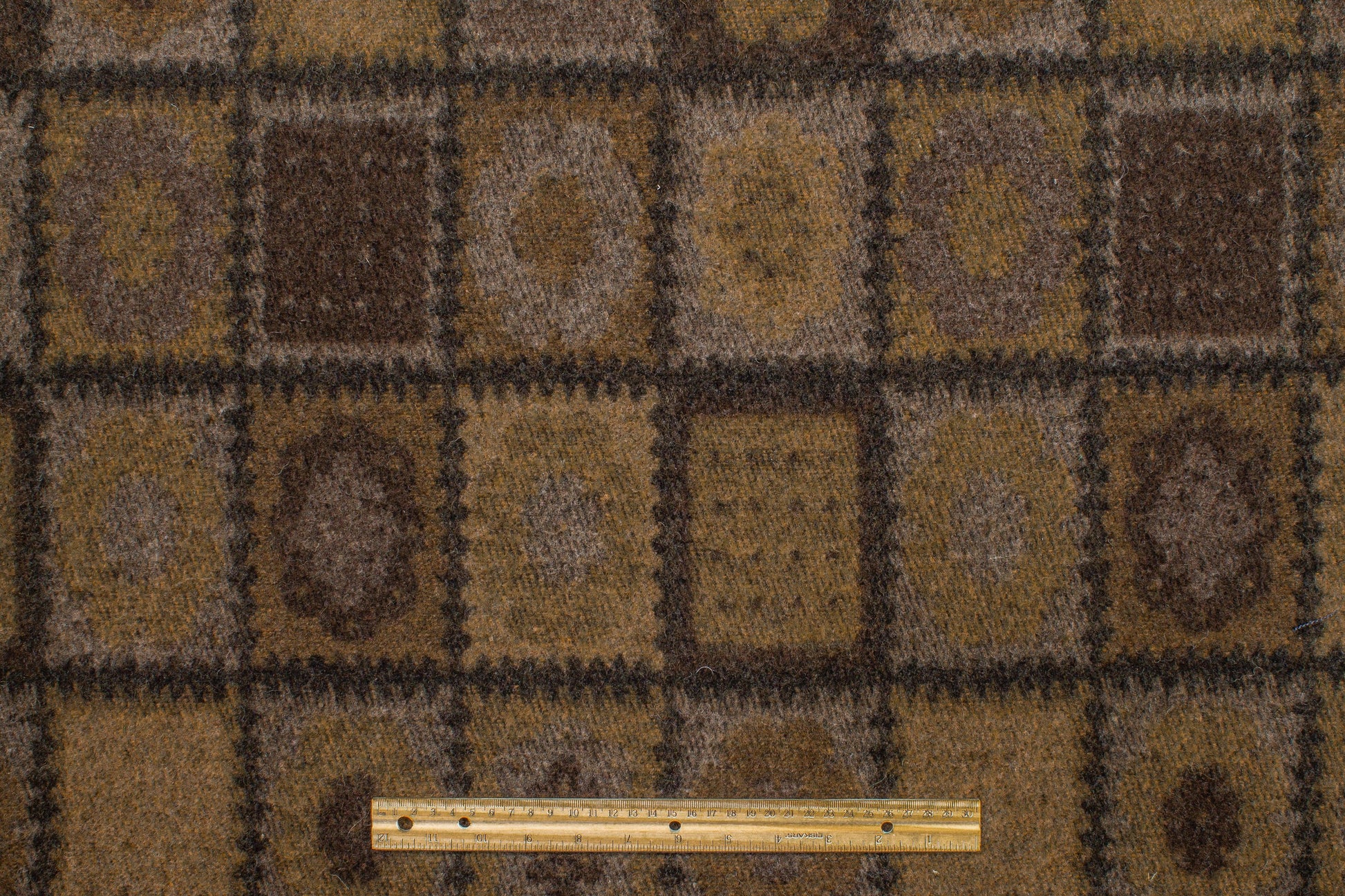 Brown Italian Wool Coating - Prime Fabrics