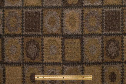 Brown Italian Wool Coating - Prime Fabrics
