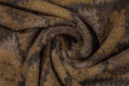 Brown Italian Wool Coating - Prime Fabrics