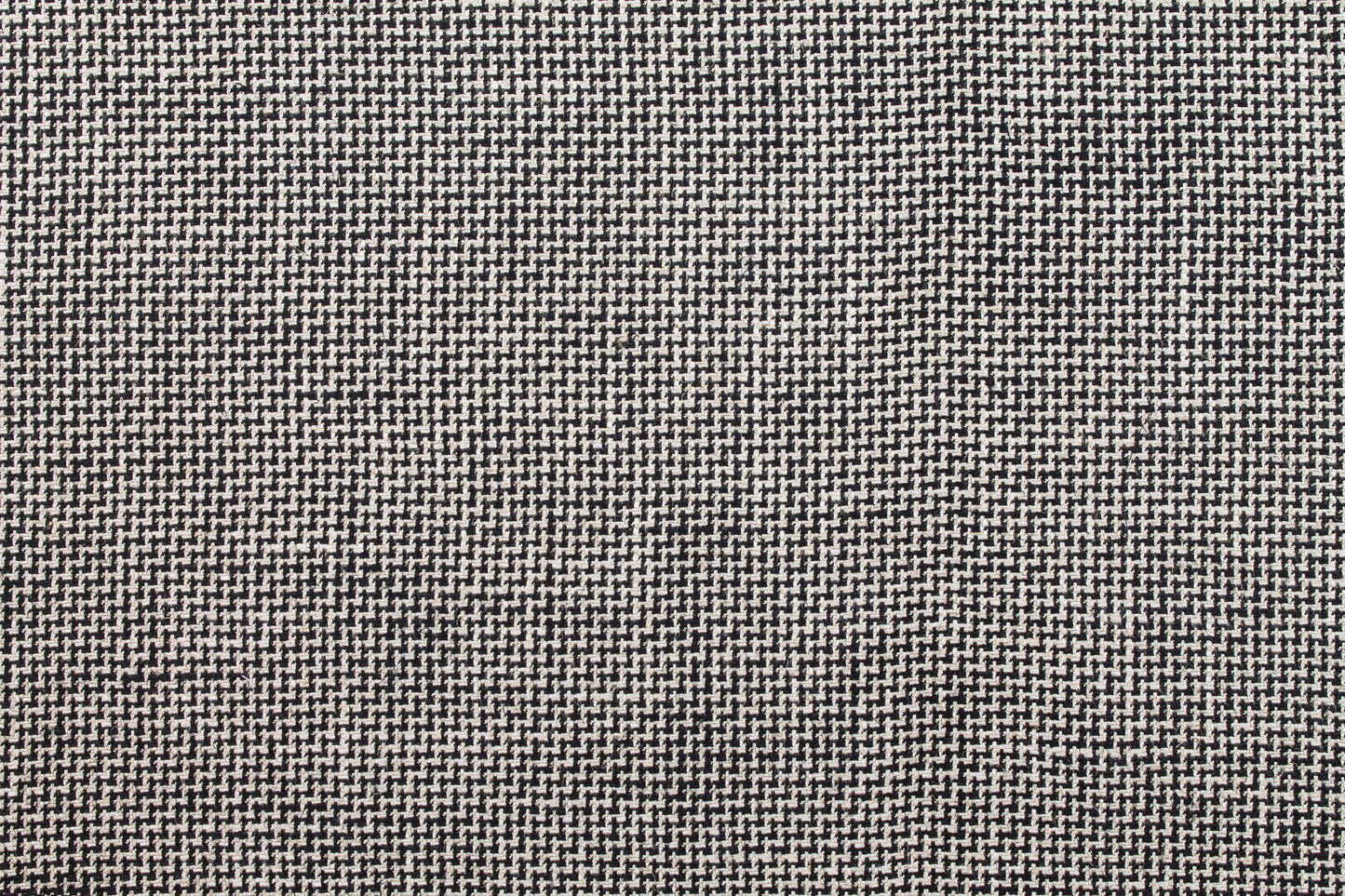 Black and Off White Linen Tweed - Prime Fabrics