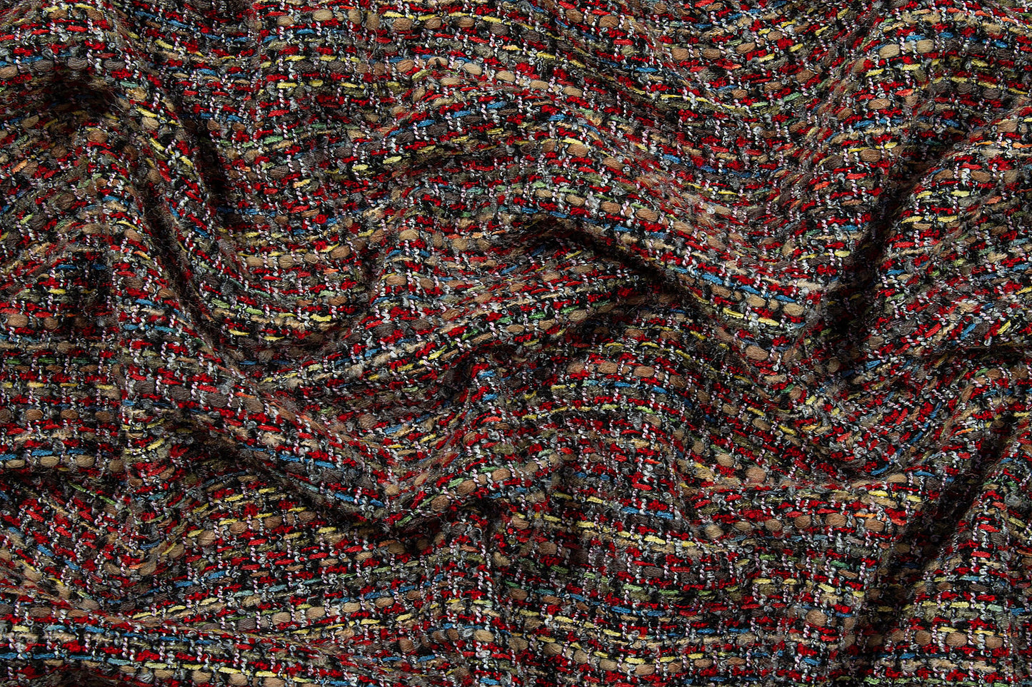 Multicolor Italian Wool Tweed - Prime Fabrics