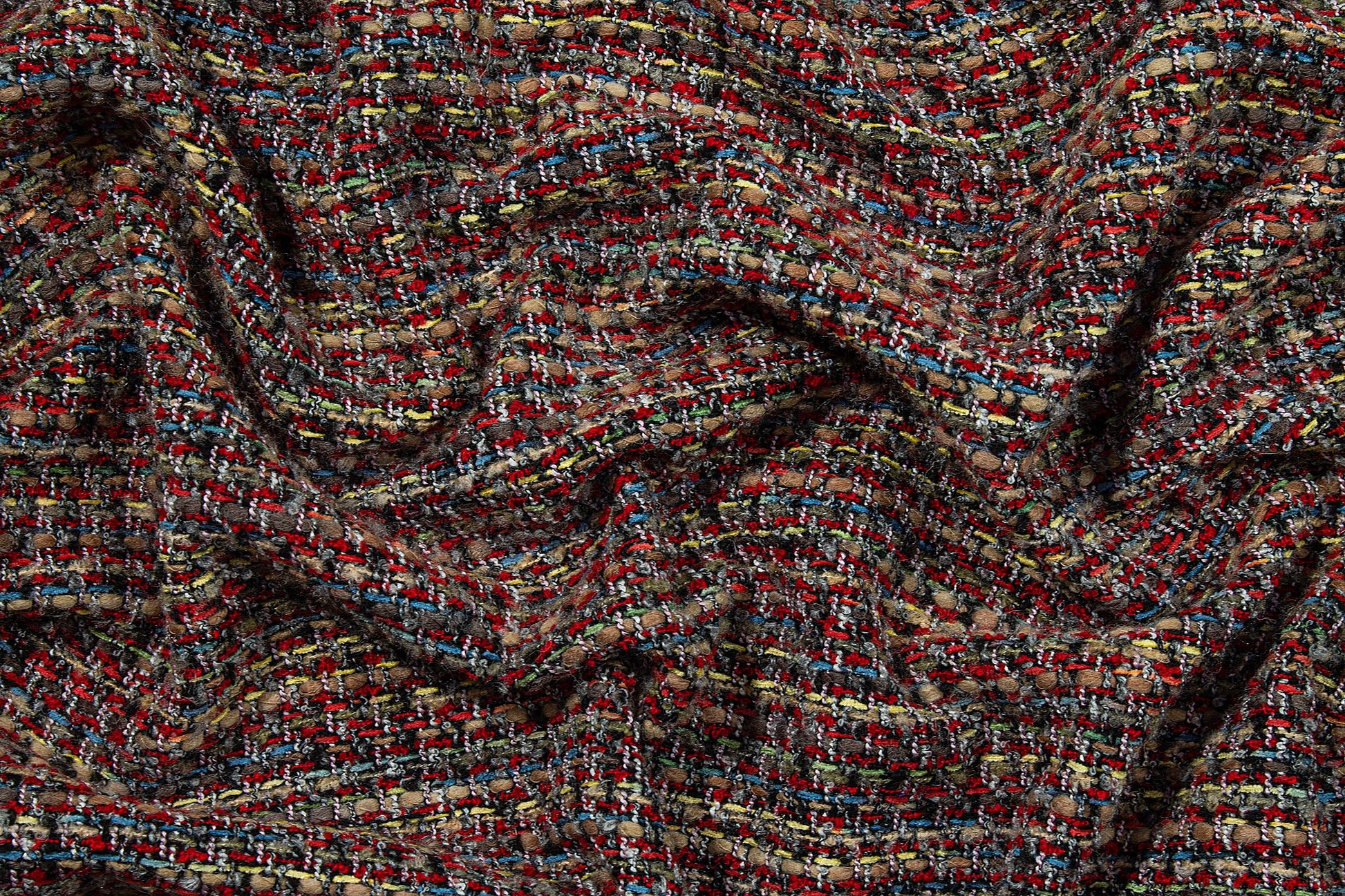Multicolor Italian Wool Tweed - Prime Fabrics
