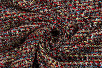 Multicolor Italian Wool Tweed - Prime Fabrics
