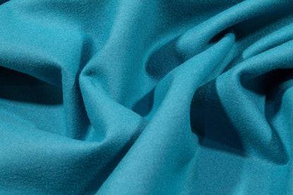 Turquoise Blue Italian Wool Coating - Prime Fabrics