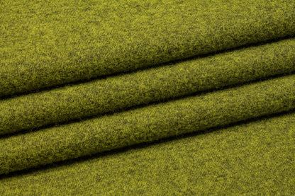 Chartreuse Boiled Wool Blend - Prime Fabrics