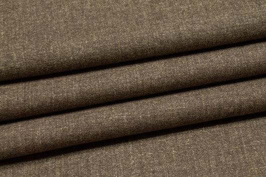 Khaki Italian Wool - Prime Fabrics