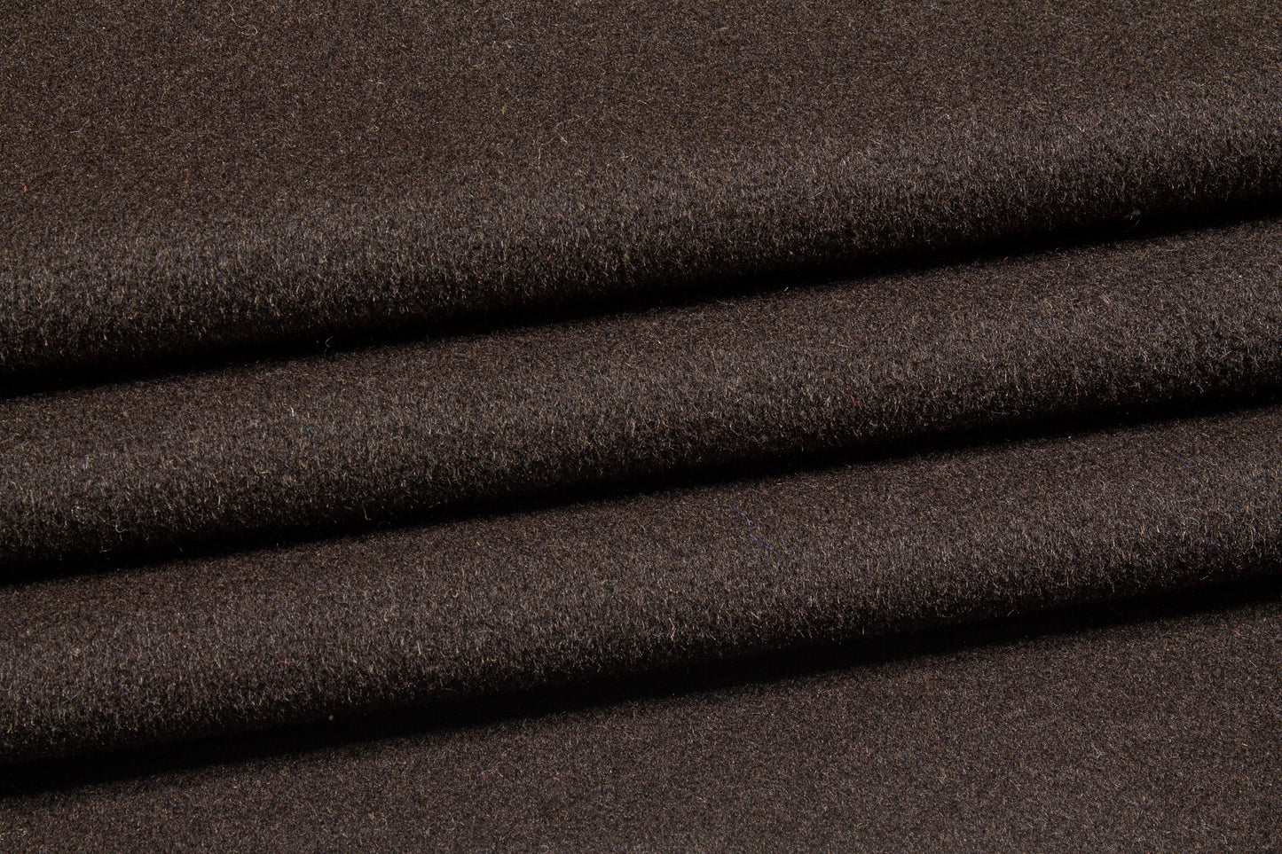 Dark Brown Italian Wool Coating - Prime Fabrics