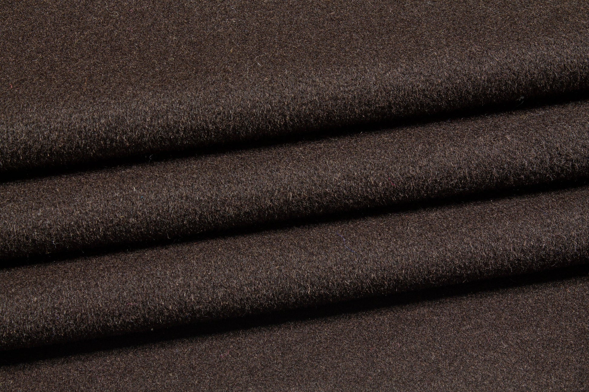 Dark Brown Italian Wool Coating - Prime Fabrics