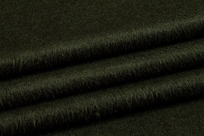 Hunter Green Italian Mohair Wool Coating - Prime Fabrics