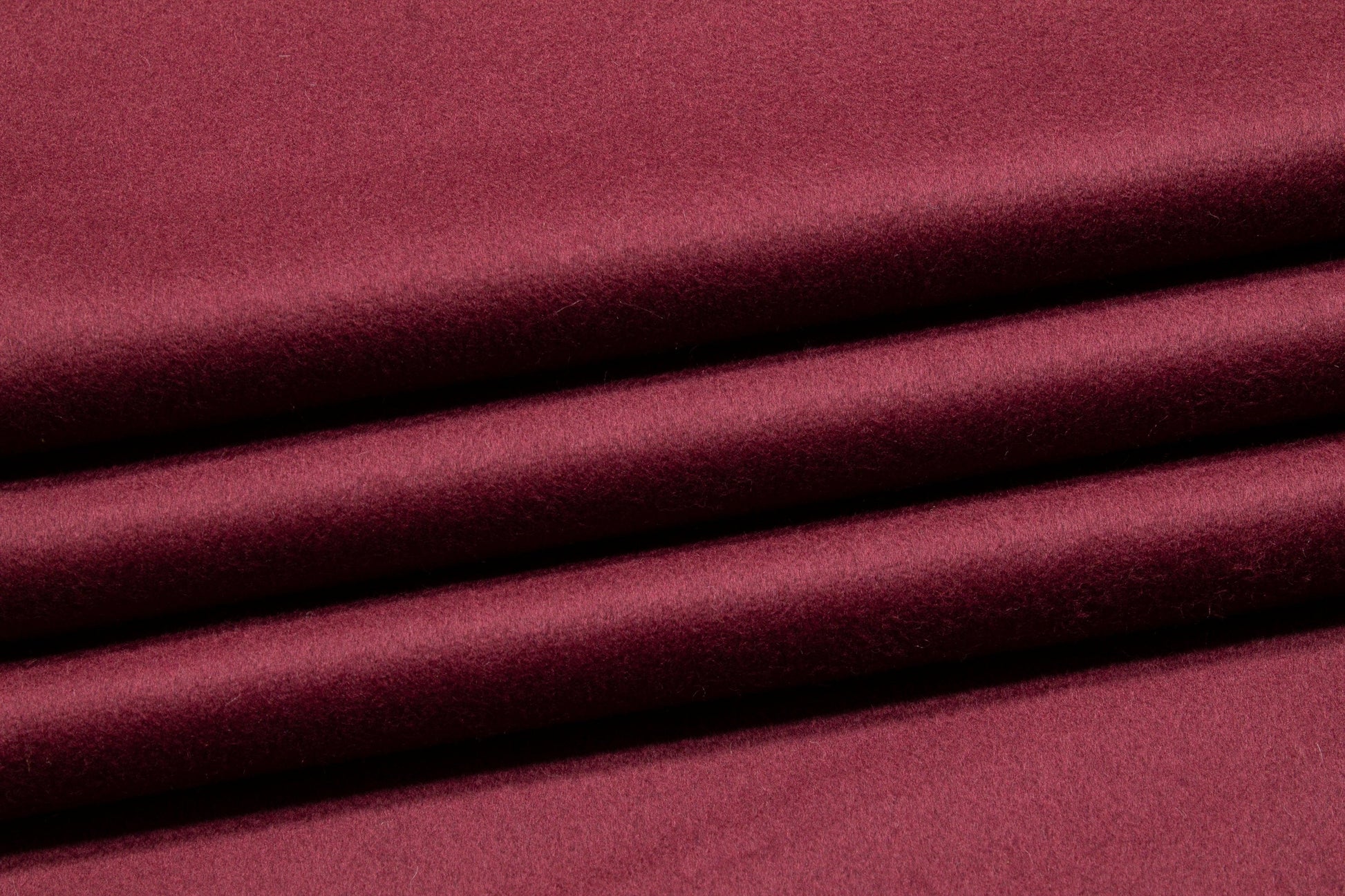 Maroon Italian Wool Cashmere Blend - Prime Fabrics
