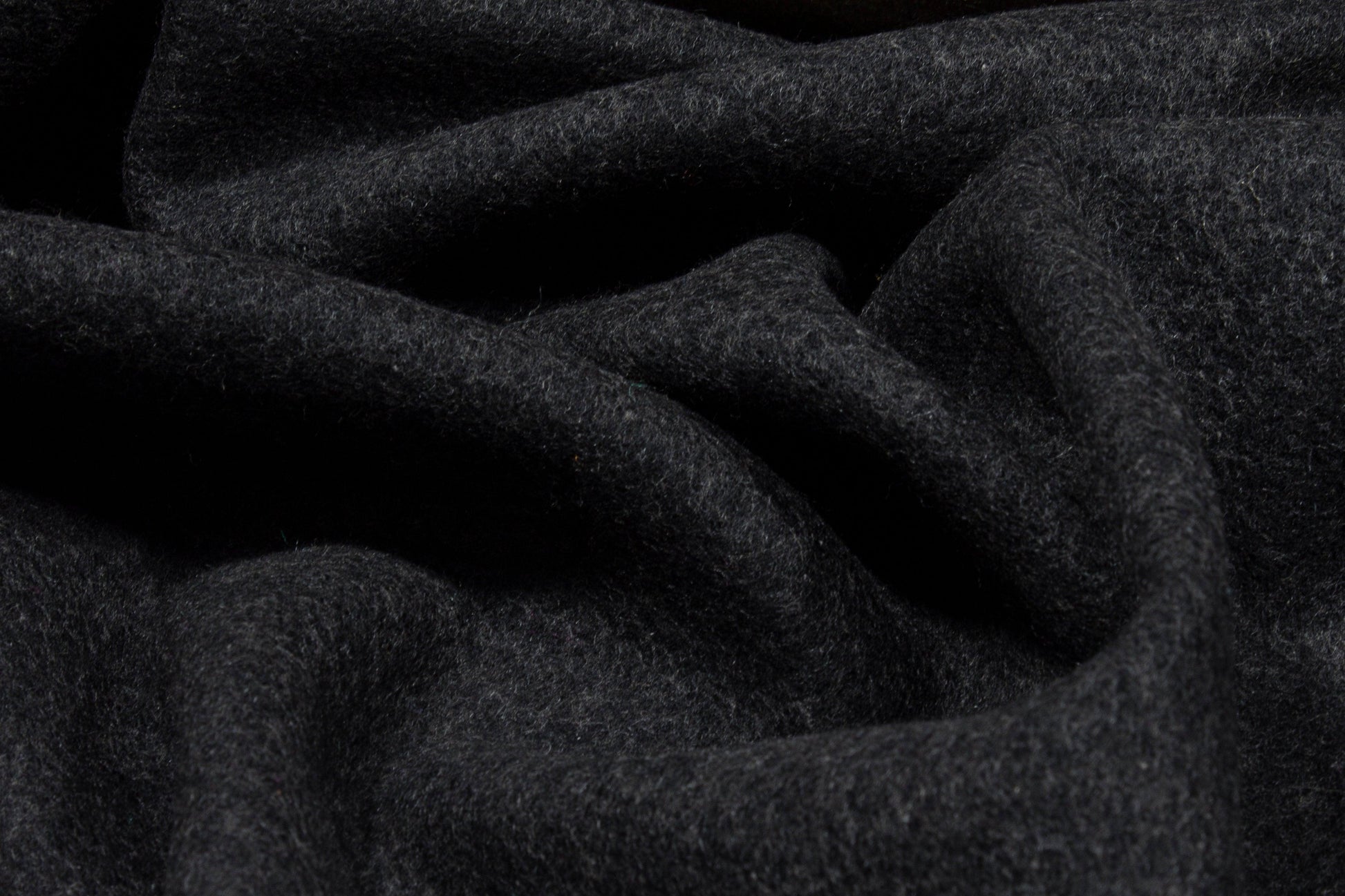 Double Faced Wool Coating - Khaki and Charcoal - Prime Fabrics