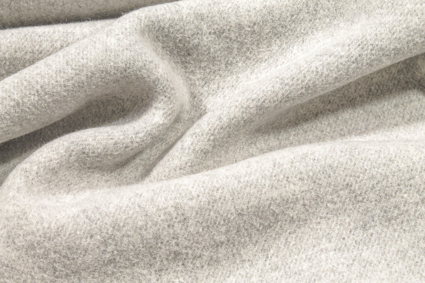 Light Gray Italian Wool Coating - Prime Fabrics