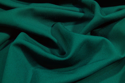 Green Italian Wool Suiting - Prime Fabrics