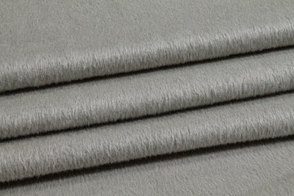 Gray Italian Mohair Wool - Prime Fabrics