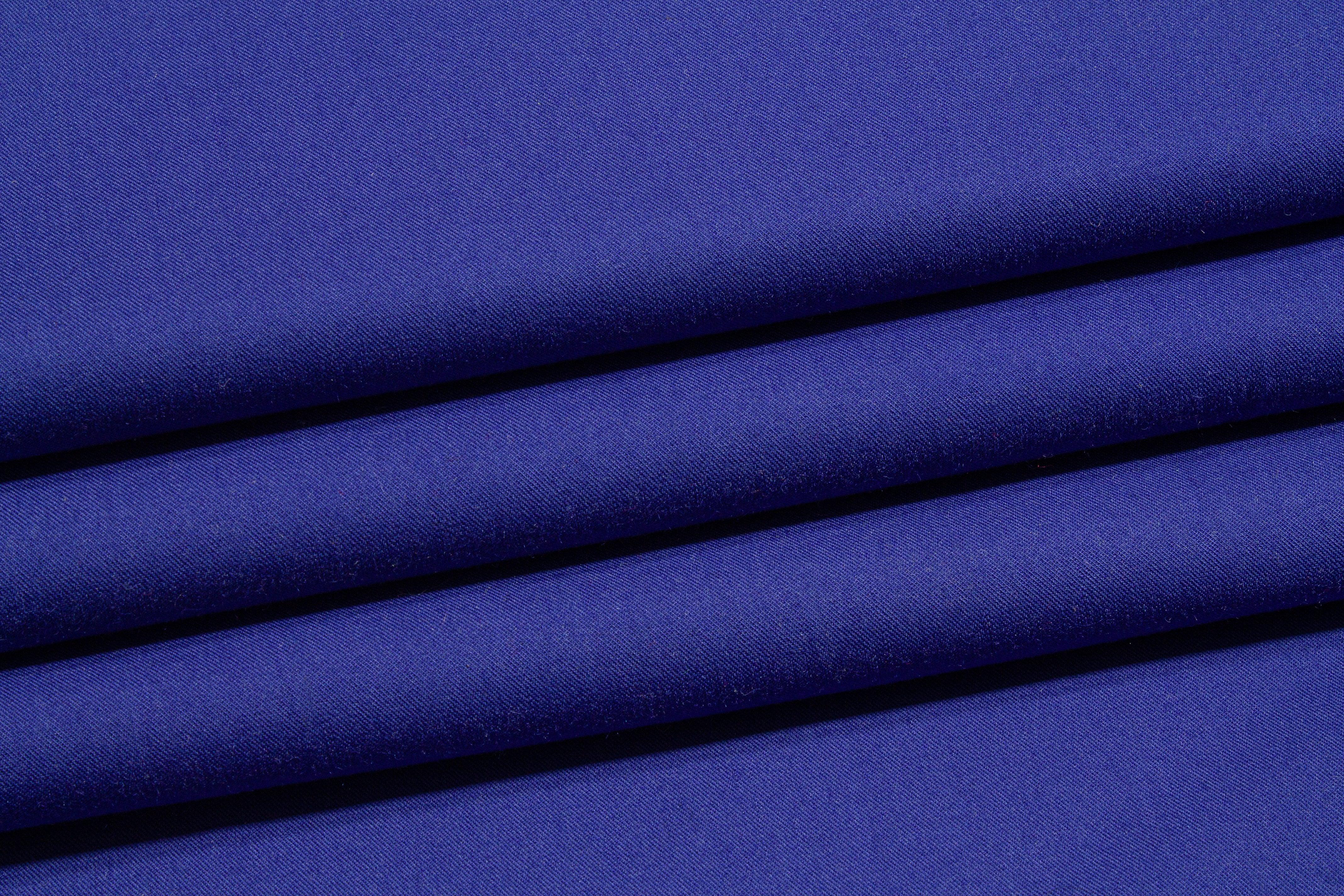 Purple Blue Italian Wool Suiting - Prime Fabrics