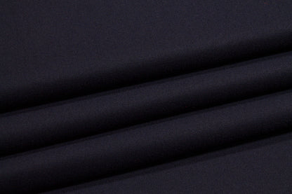 Navy Blue Italian Wool Suiting - Prime Fabrics