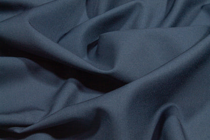 Steel Blue Italian Wool Suiting - Prime Fabrics