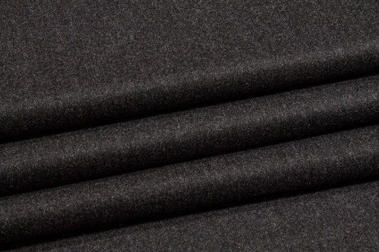 Charcoal Gray Italian Wool - Prime Fabrics